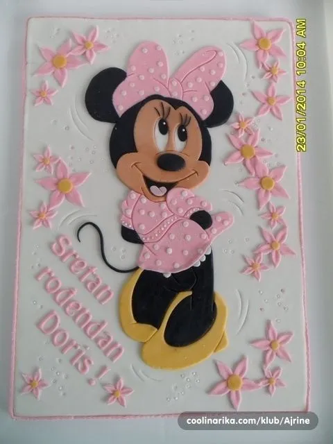 MIKI MAUS - CAKES on Pinterest | Minnie Mouse Cake, Minnie Mouse ...