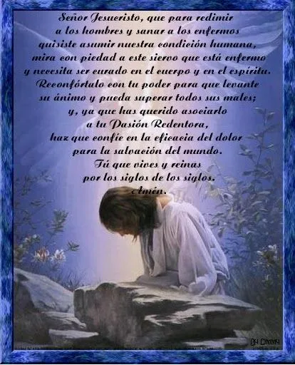 Amigos Católicos • Ver Tema - Oración por los enfermos. Amigos Católicos • Ver Tema - Oración por los enfermos.
