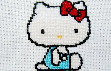 Punto de cruz Hello Kitty patrones gratis - Imagui Punto de cruz Hello Kitty patrones gratis - Imagui