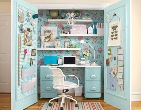 Mil ideas para la casa y el jardin ♥: Escritorio organizado Mil ideas para la casa y el jardin ♥: Escritorio organizado