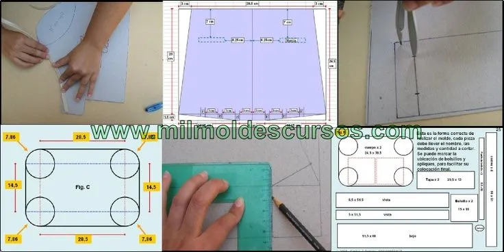 TE GUSTARÍA APRENDER A REALIZAR TUS PROPIOS MOLDES O PATRONES DE ...