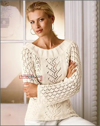 Chompas tejidas a palitos para damas 2012 - Imagui