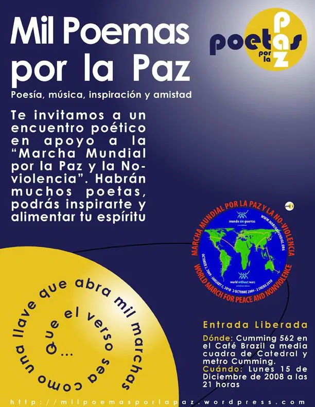 MIL POEMAS POR LA PAZ | “Contra el Aislamiento y la Apatía ...