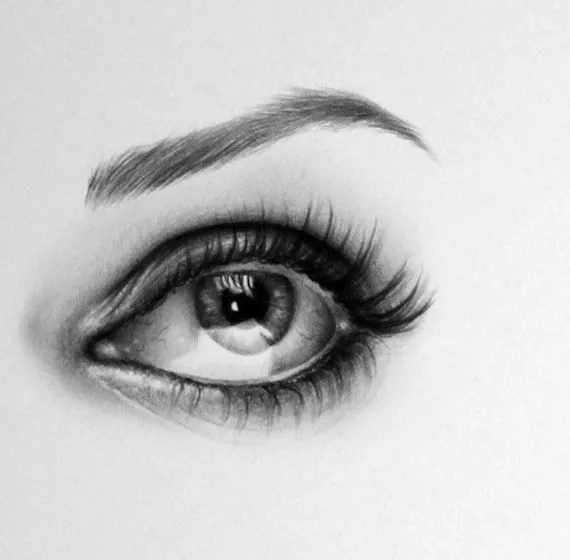 Mila Kunis cisne negro minimalismo retrato dibujo por IleanaHunter