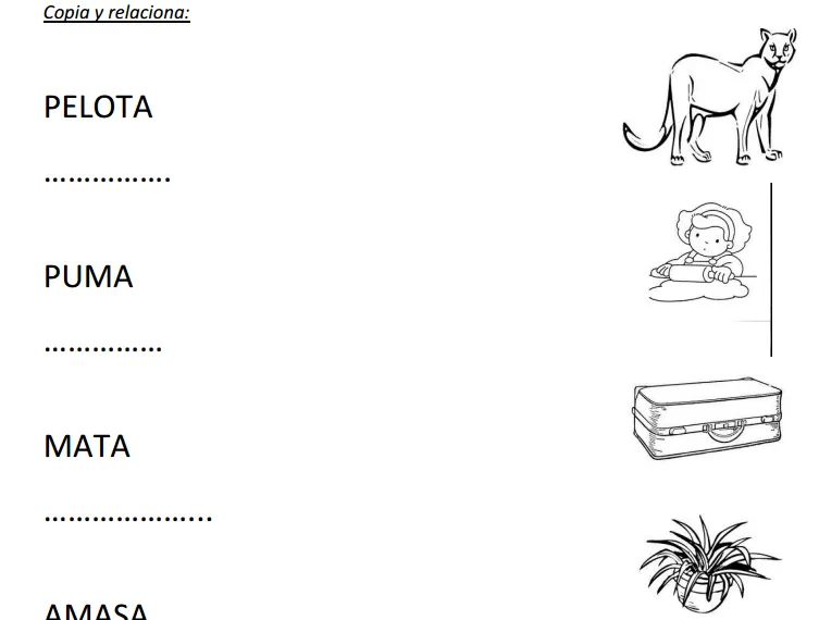 MilagroTIC: LECTOESCRITURA - FICHAS IMPRIMIBLES PDF- RECURSOS ...