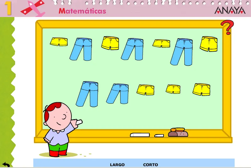 MilagroTIC: MATEMÁTICAS 1º - COMPARAR LONGITUDES - LA DECENA ...