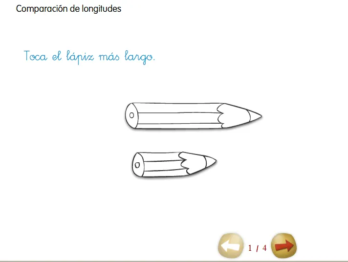 MilagroTIC: MATEMÁTICAS 1º - COMPARAR LONGITUDES - LA DECENA ...