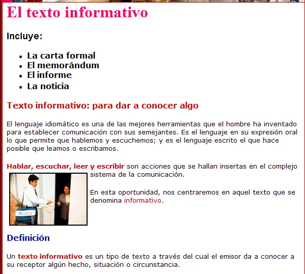 MilagroTIC: PRIMERA CONJUGACIÓN - TEXTOS INFORMATIVOS - SIGNOS ... MilagroTIC: PRIMERA CONJUGACIÓN - TEXTOS INFORMATIVOS - SIGNOS ...