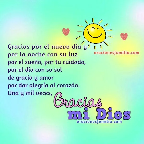Tengo miles de razones para darte gracias mi Dios | Oraciones de ... Tengo miles de razones para darte gracias mi Dios | Oraciones de ...