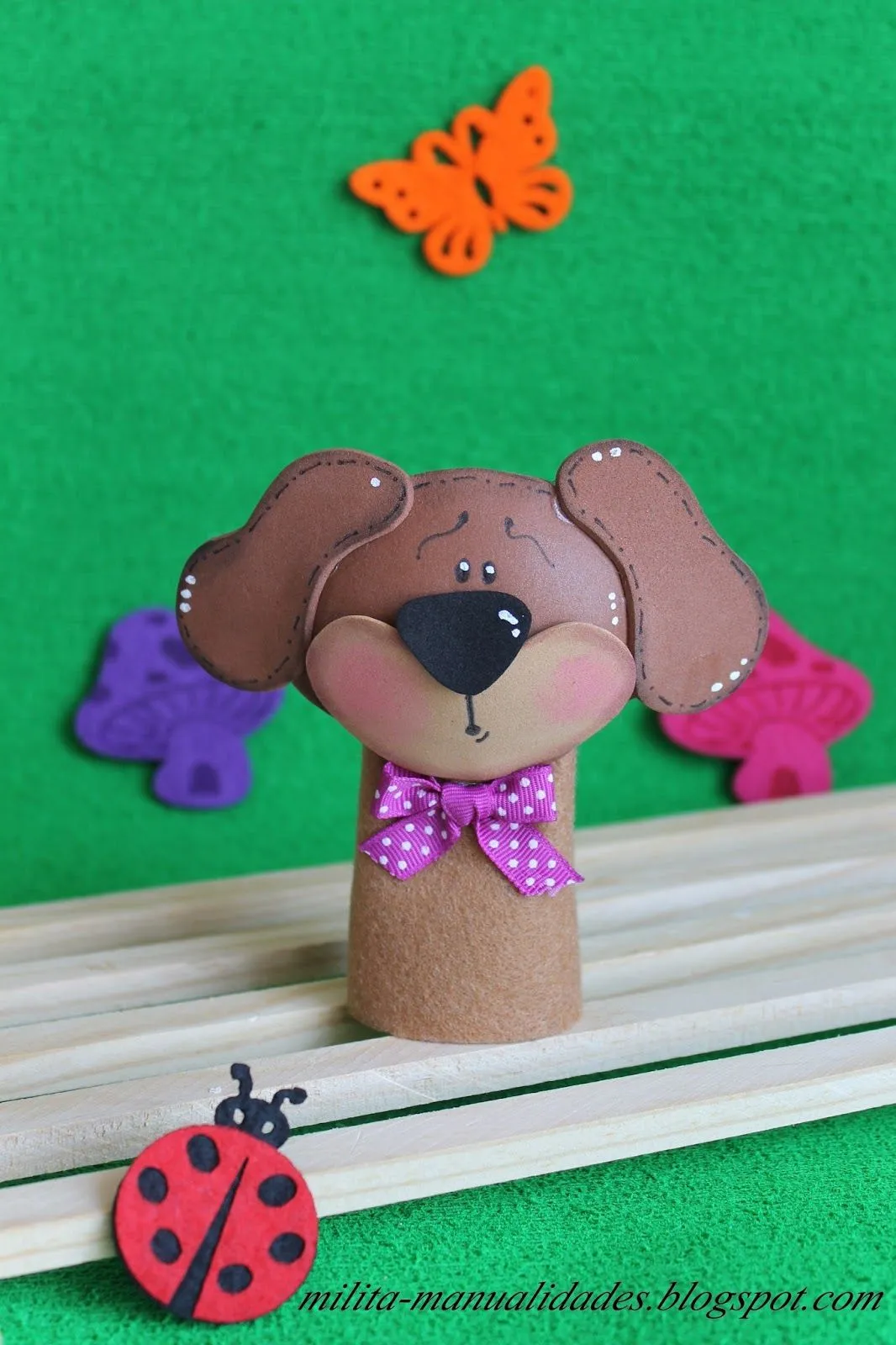 milita-manualidades: Titeres con goma eva y fieltro milita-manualidades: Titeres con goma eva y fieltro