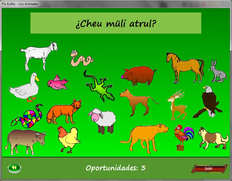 Millalikan: Pu Kullin (Los Animales): Software educativo bilingüe ... Millalikan: Pu Kullin (Los Animales): Software educativo bilingüe ...