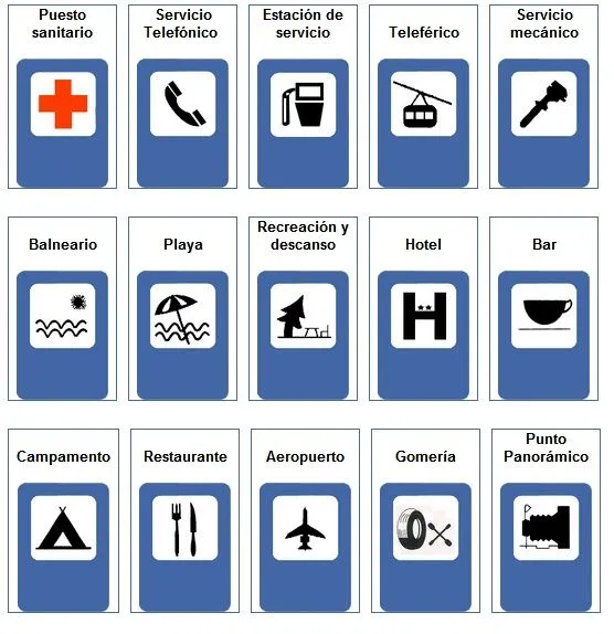 MILLENIUM VIAL: Señales de transito informativas, Turísticas y de ...