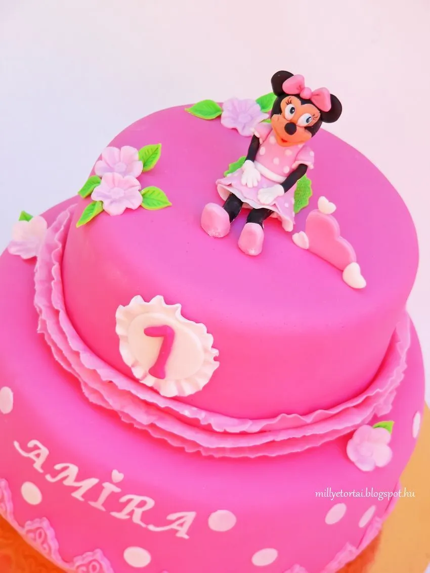 Millye finomságai: Minnie egeres torta / Minnie mouse cake Millye finomságai: Minnie egeres torta / Minnie mouse cake