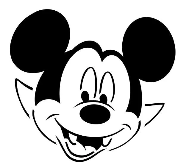 Minnie y Mickey Mouse blanco y negro - Imagui