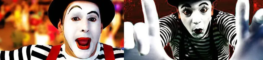 Un mimo, dos mimos físico expresivas | www.AulaPrimaria.es Un mimo, dos mimos físico expresivas | www.AulaPrimaria.es