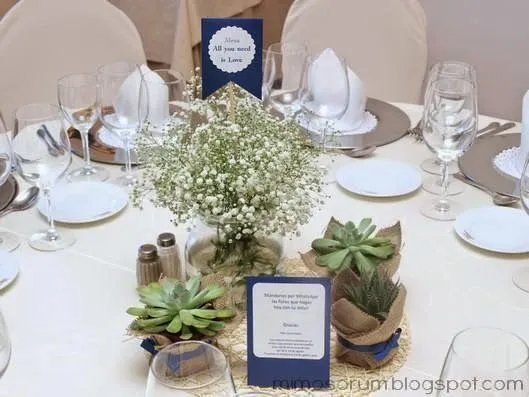 MIMOSORUM : Centros de Mesa con Plantas Naturales - Centerpieces Diy