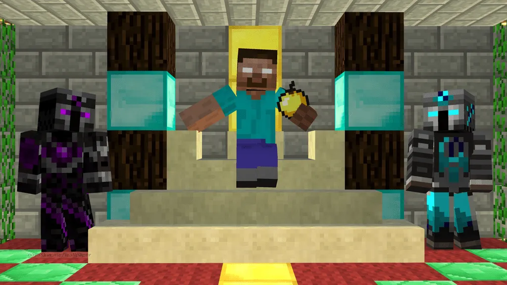 Minecraft-Herobrine terrifying boss by natom96 on DeviantArt