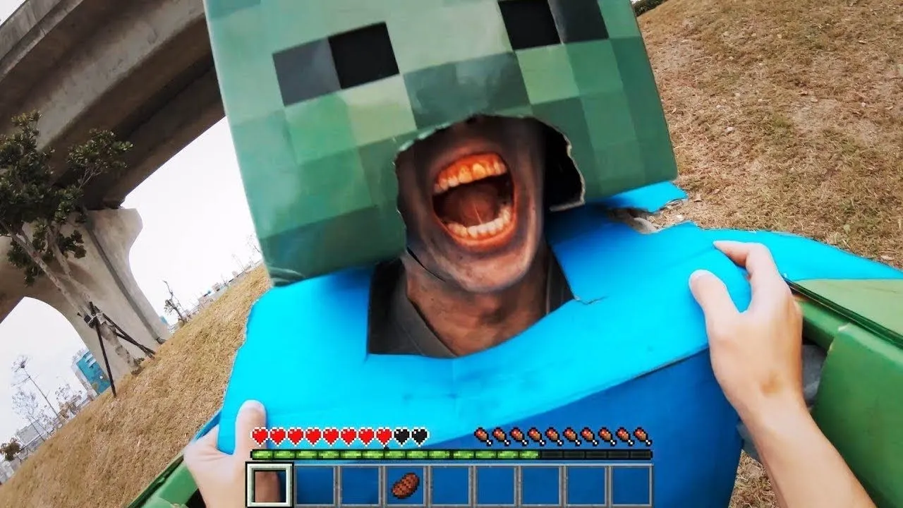 MINECRAFT en la VIDA REAL 