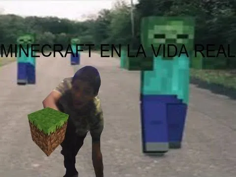 MINECRAFT EN LA VIDA REAL ESPAÑOL FANDUB - YouTube