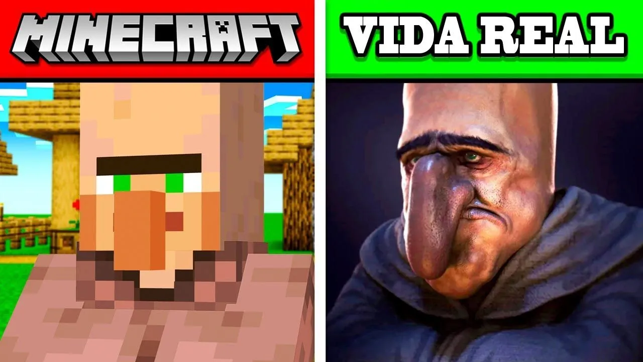 MINECRAFT PERO EN LA VIDA REAL ¿ESTO EXISTE DE VERDAD? - YouTube