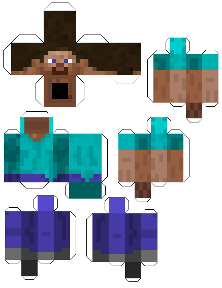 MINECRAFTMUNDY: Minecraft +papel+tijeras+pegamento= Paperminecraft MINECRAFTMUNDY: Minecraft +papel+tijeras+pegamento= Paperminecraft