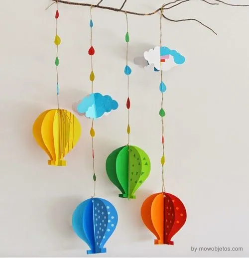 Mini Aerotrastornados: Taller de creación de un móvil de globos ... Mini Aerotrastornados: Taller de creación de un móvil de globos ...