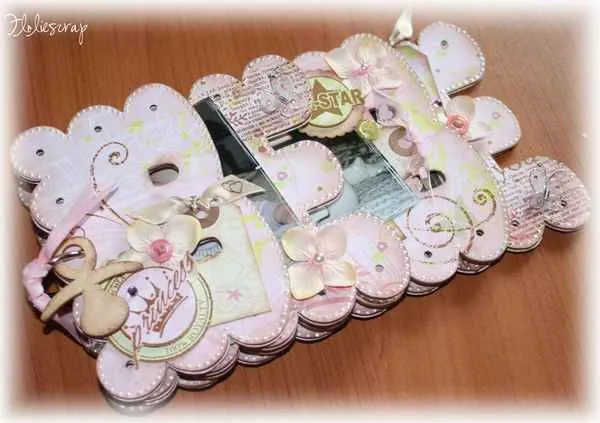 Mini album "BEBE" - Floliescrap