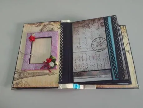 Mini album scrap para regalar a una amiga - Paperblog Mini album scrap para regalar a una amiga - Paperblog