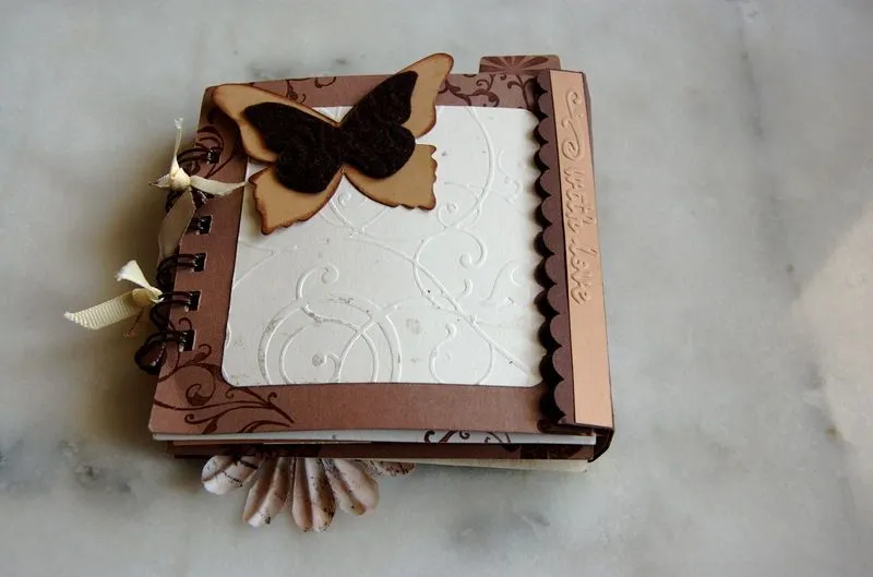 Mini Album Scrap Vanille Chocolat Pictures