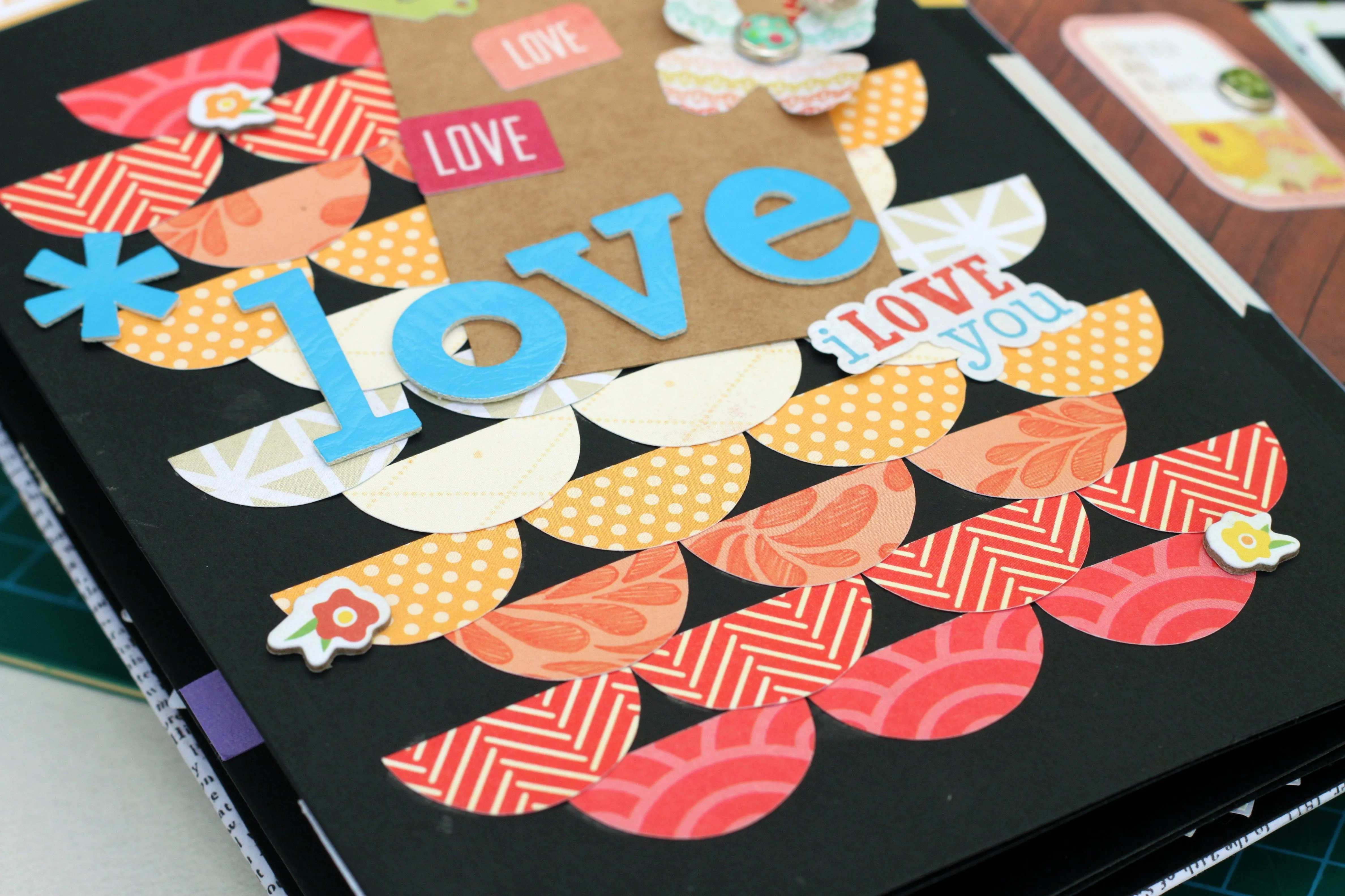 Mini Anniversary Scrapbook Album | elywrites!