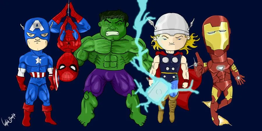Mini Avengers by WitaloBDesign on DeviantArt Mini Avengers by WitaloBDesign on DeviantArt