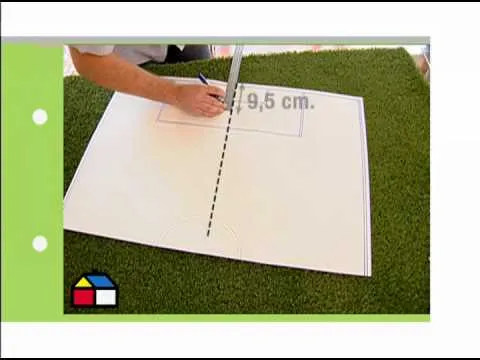 Cómo hacer una mini cancha de fútbol? - YouTube Cómo hacer una mini cancha de fútbol? - YouTube