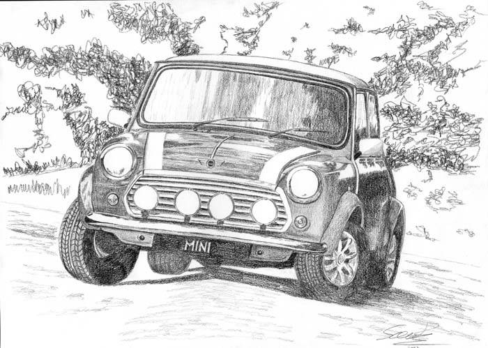 Mini Cooper Sandra Rex - Artelista.