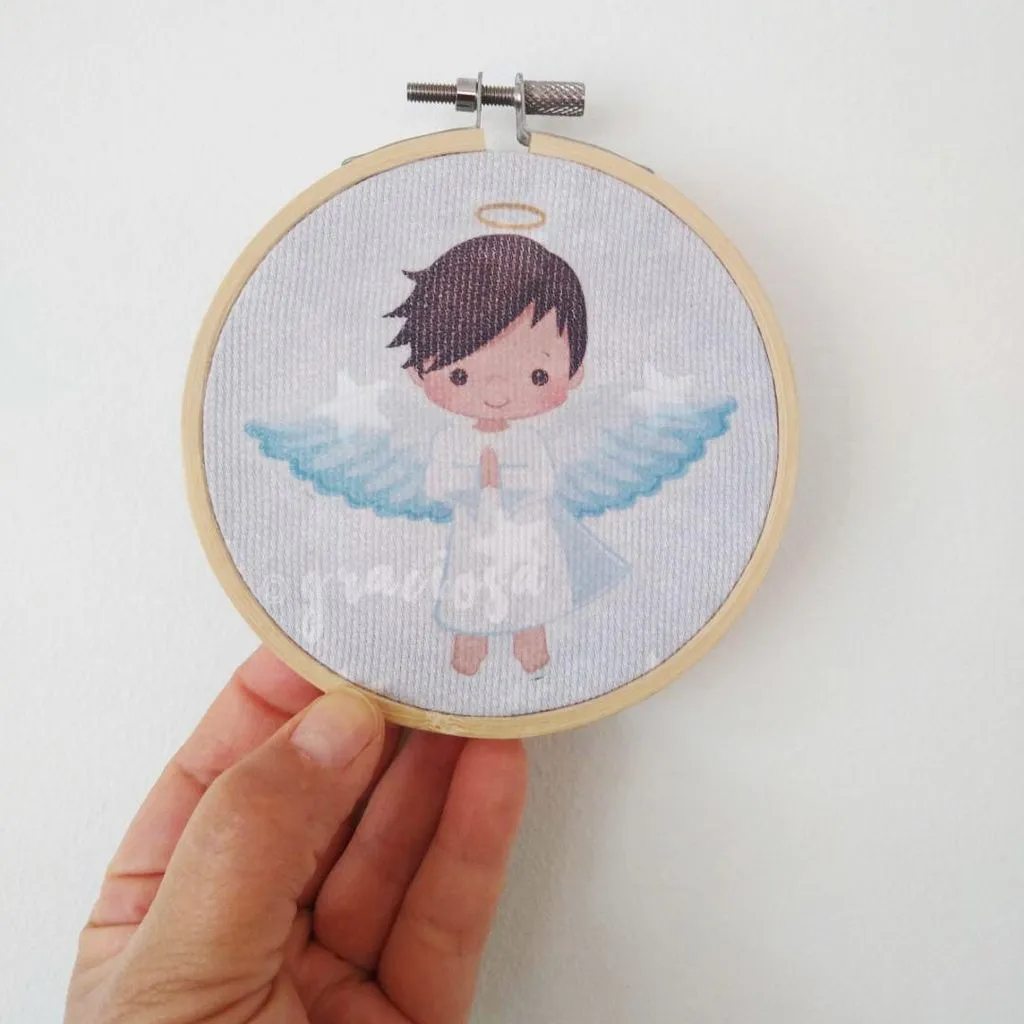 Mini cuadro Ángel de la Guarda - Comprar en Graciosa Mini cuadro Ángel de la Guarda - Comprar en Graciosa