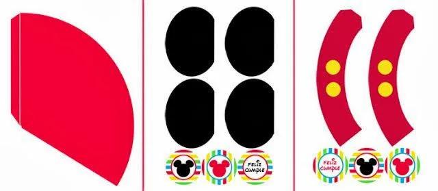 Mini Kit para Fiestas de Mickey, para Imprimir Gratis. | Ideas y ... Mini Kit para Fiestas de Mickey, para Imprimir Gratis. | Ideas y ...