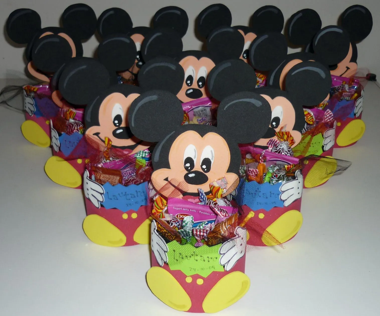 Cara de Mickey Mouse en goma eva - Imagui