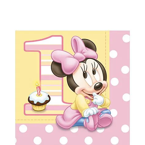 servilletas minnie bebe jpg servilletas motivo minnie mouse bebe