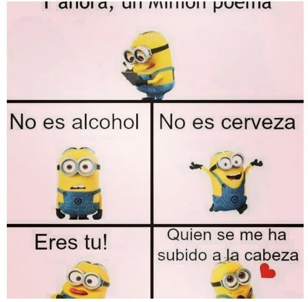 Un mini poema minions | Minion poemas | Pinterest | Minions and Minis