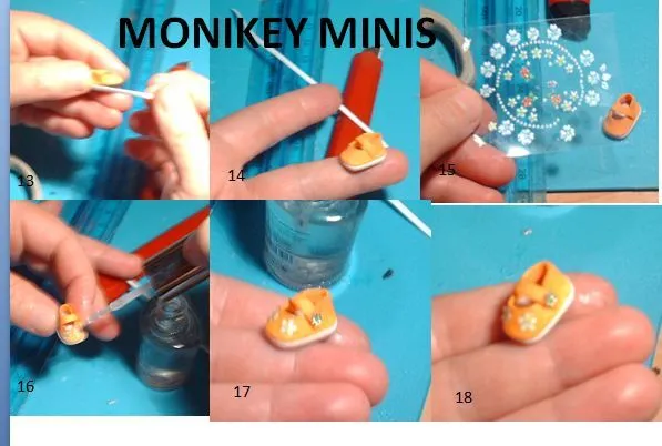 Las miniaturas de monikey: TUTORIAL ZAPATITOS