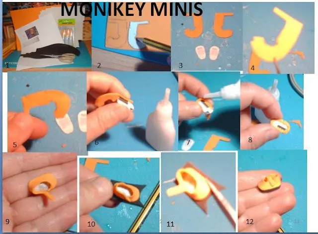 Las miniaturas de monikey: TUTORIAL ZAPATITOS