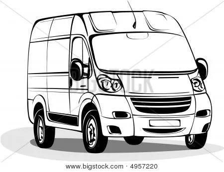 Minibus Stock Vector & Stock Photos | Bigstock