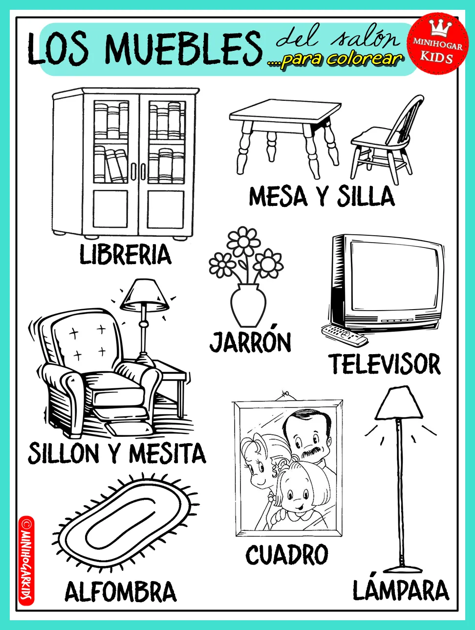 MinihogarKids: FICHA PARA COLOREAR MinihogarKids: FICHA PARA COLOREAR
