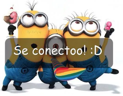 Minion - Miniones - Imagenes - Frases: Se conecto !! minions