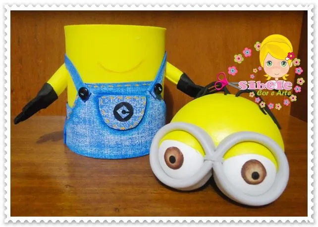 Minion Mi Villano Favorito - Todo en Goma Eva