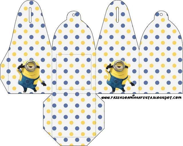 Minions: 19 diferentes cajas para imprimir gratis. | Templates ... Minions: 19 diferentes cajas para imprimir gratis. | Templates ...