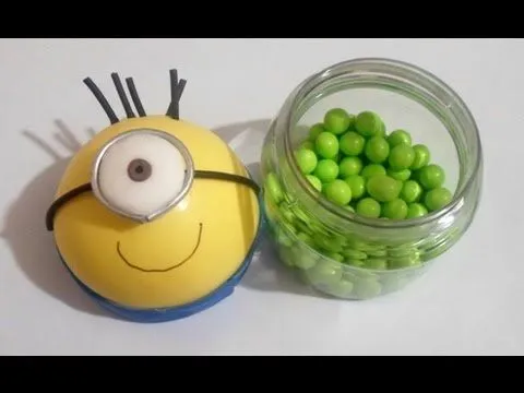 Minions banana dulcero manualidades paso a paso tutorial - YouTube Minions banana dulcero manualidades paso a paso tutorial - YouTube