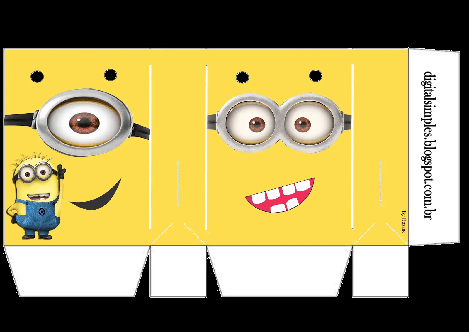 Minions: Bolsas de Papel para Imprimir Gratis. - Ideas y material gratis  para fiestas y celebraciones Oh My Fiesta!