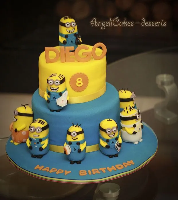 MINIONS CAKE | tortas decoradas para nenes | Pinterest | Minion ...