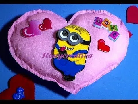 COMO HACER MINIONS ENAMORADOS / MINION LOVE DIY - YouTube