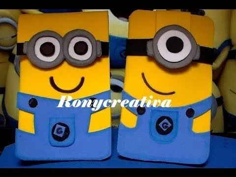 MINIONS FUNDAS MULTIUSOS - IDEA ORIGINAL DE RONYCREATIVA / MINION ...